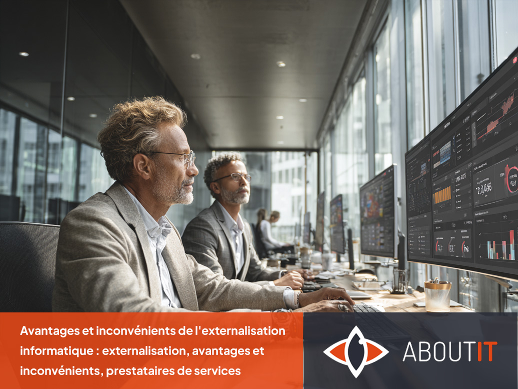 Agent de sécurité informatique travaillant sur son puissant logiciel.