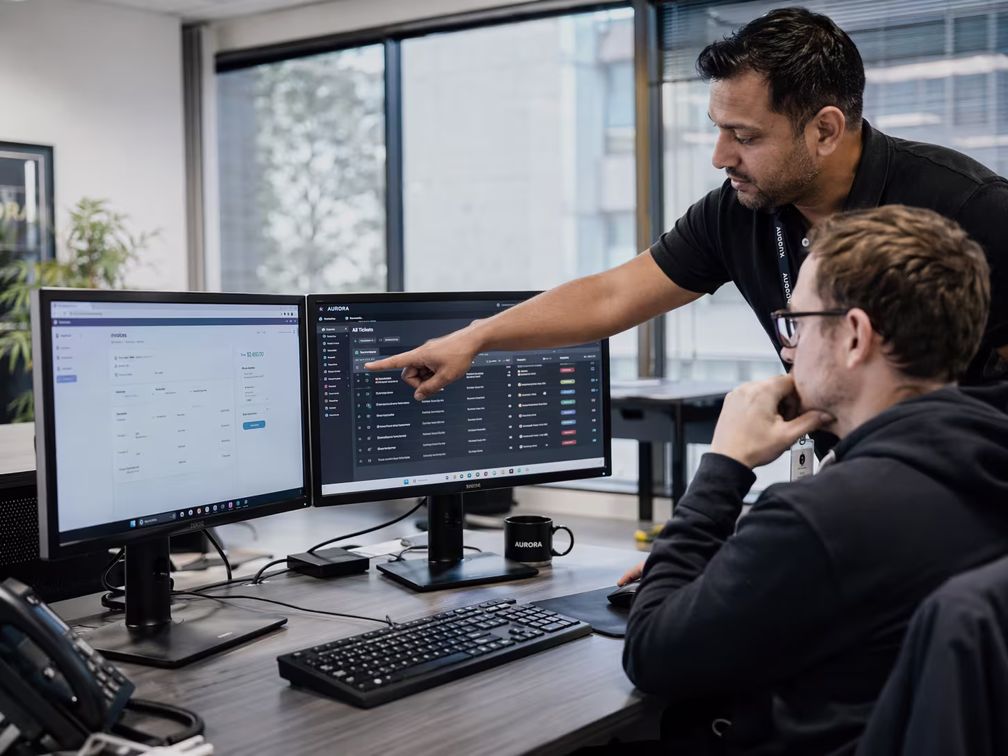 Professional analyzing digital transformation obstacles