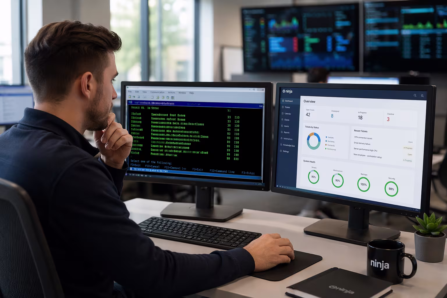 Diverse professionals overcoming digital transformation obstacles