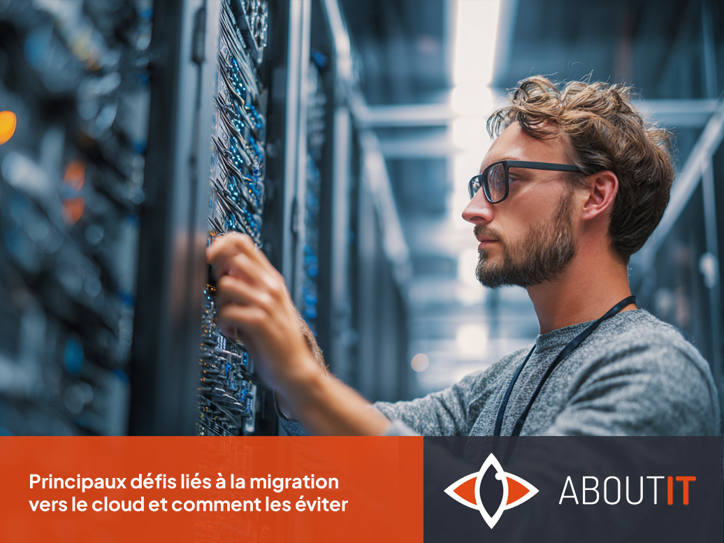Agent de sécurité informatique travaillant sur son puissant logiciel.