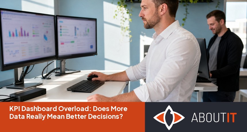 KPI dashboard with too many metrics