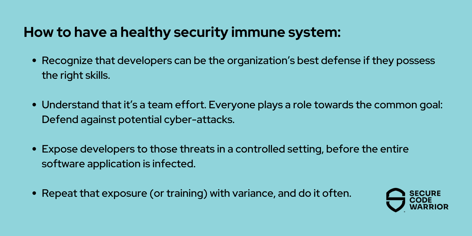 Healthy Security Immune System