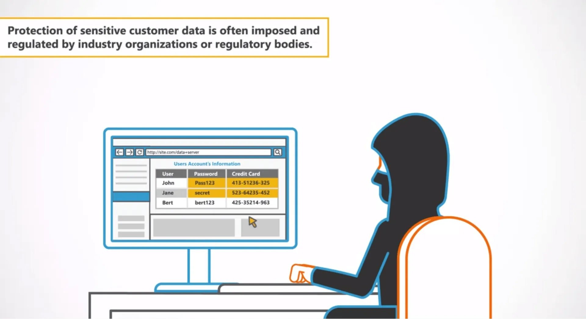 Protection Of Sensitive Customer Data
