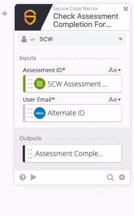 Workflow to Check Assessment Completion