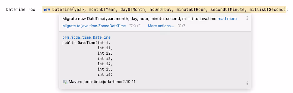 Migrate New Date Time