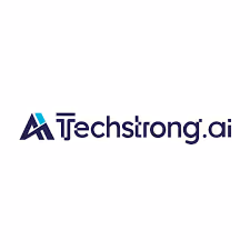 Techstrong.ai logo with stylized 'A' symbol and dark blue text on white background.