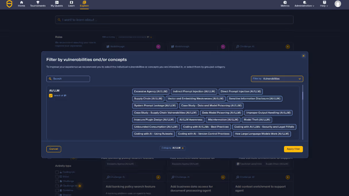 Módulos de seguridad específicos para IA
