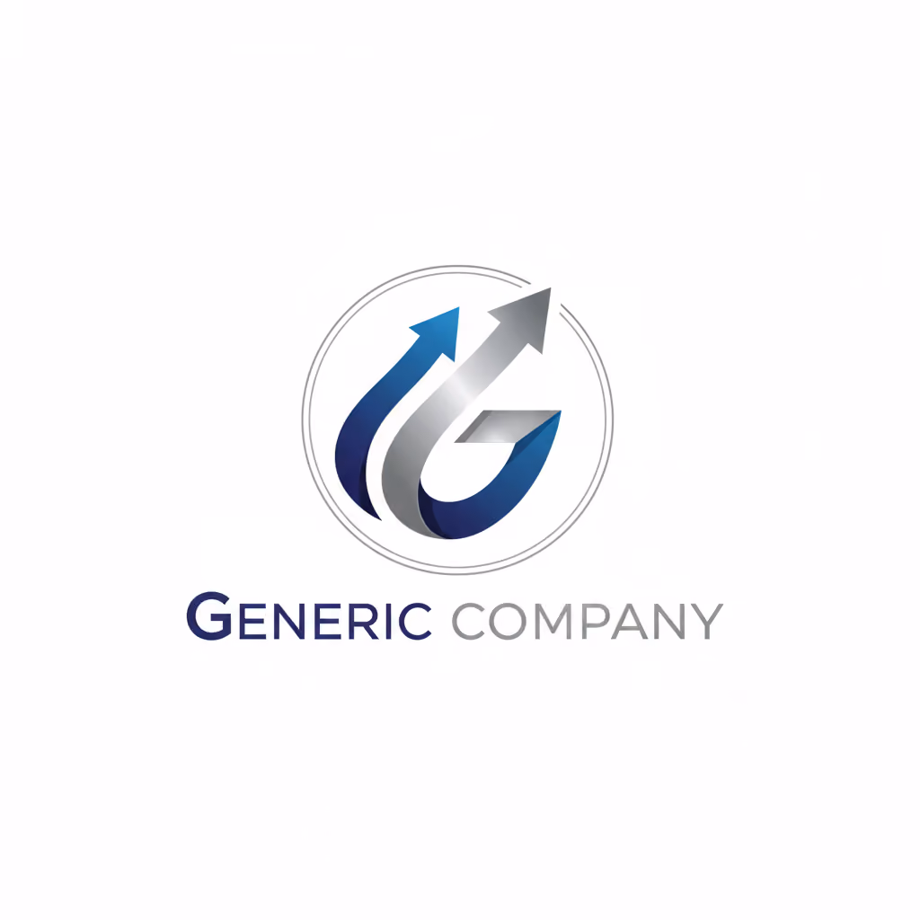 Generic Company logo example generated with AI