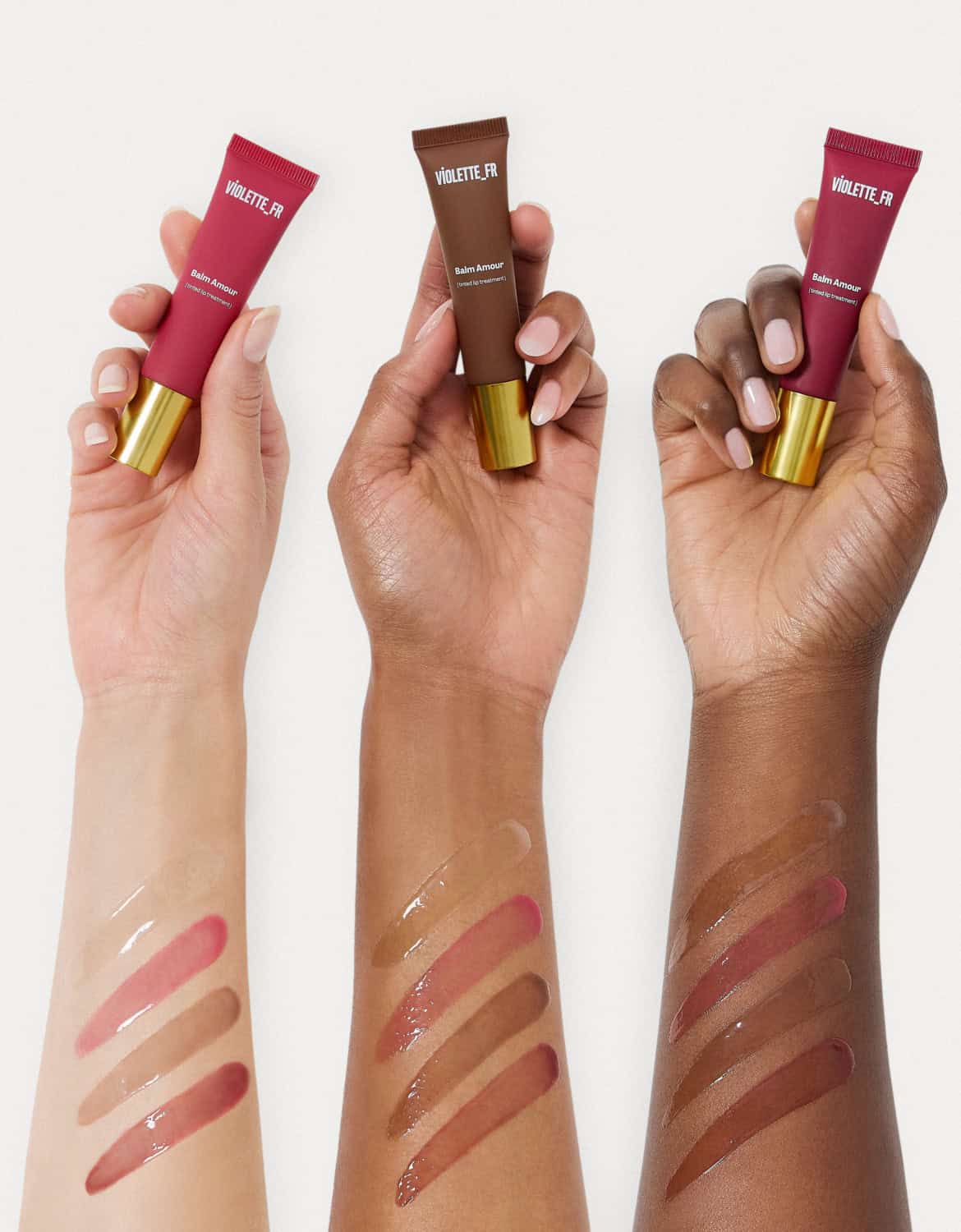 VIOLETTE_FR-BALM-AMOUR-TINTED-COLLECTION-SWATCH.jpg (1170×1500)