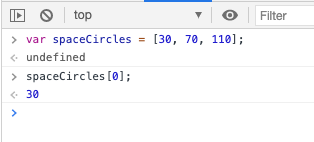 JavaScript array zero-index first element