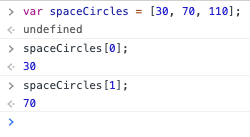 JavaScript array zero-index second element