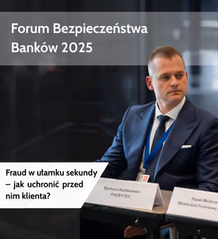 Bartosz Kwitkowski podczas konferencji 