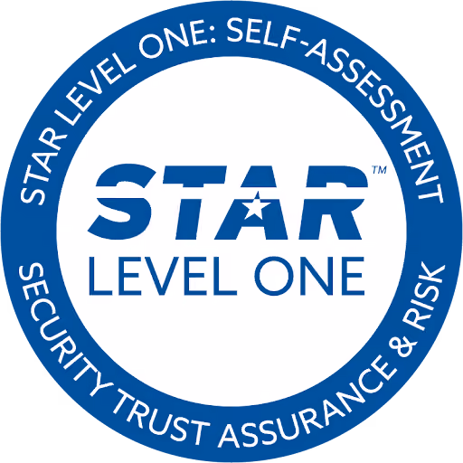 Odznaka STAR Level One: Self-Assessment