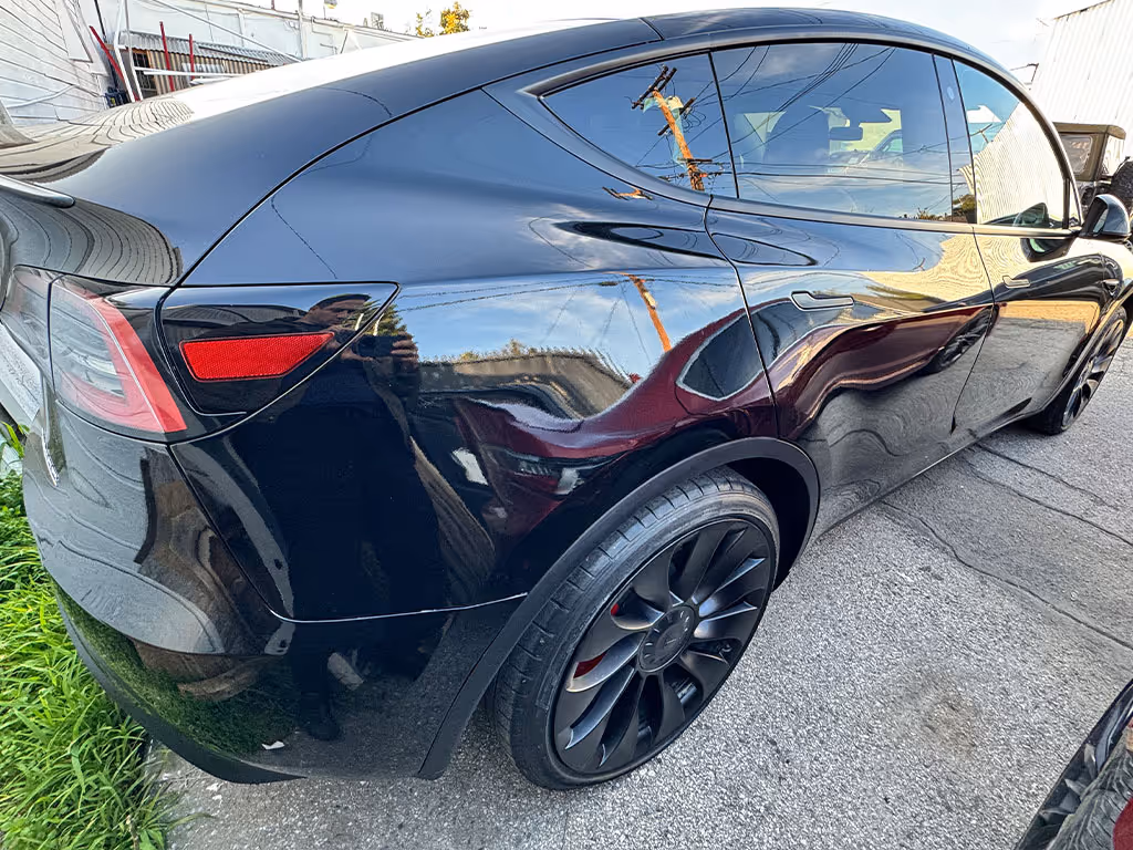 Tesla Model Y Side Collision Repair