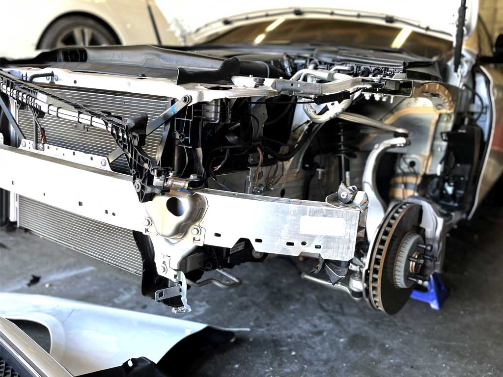 Mercedes-Benz E-Class Collision Repair Process