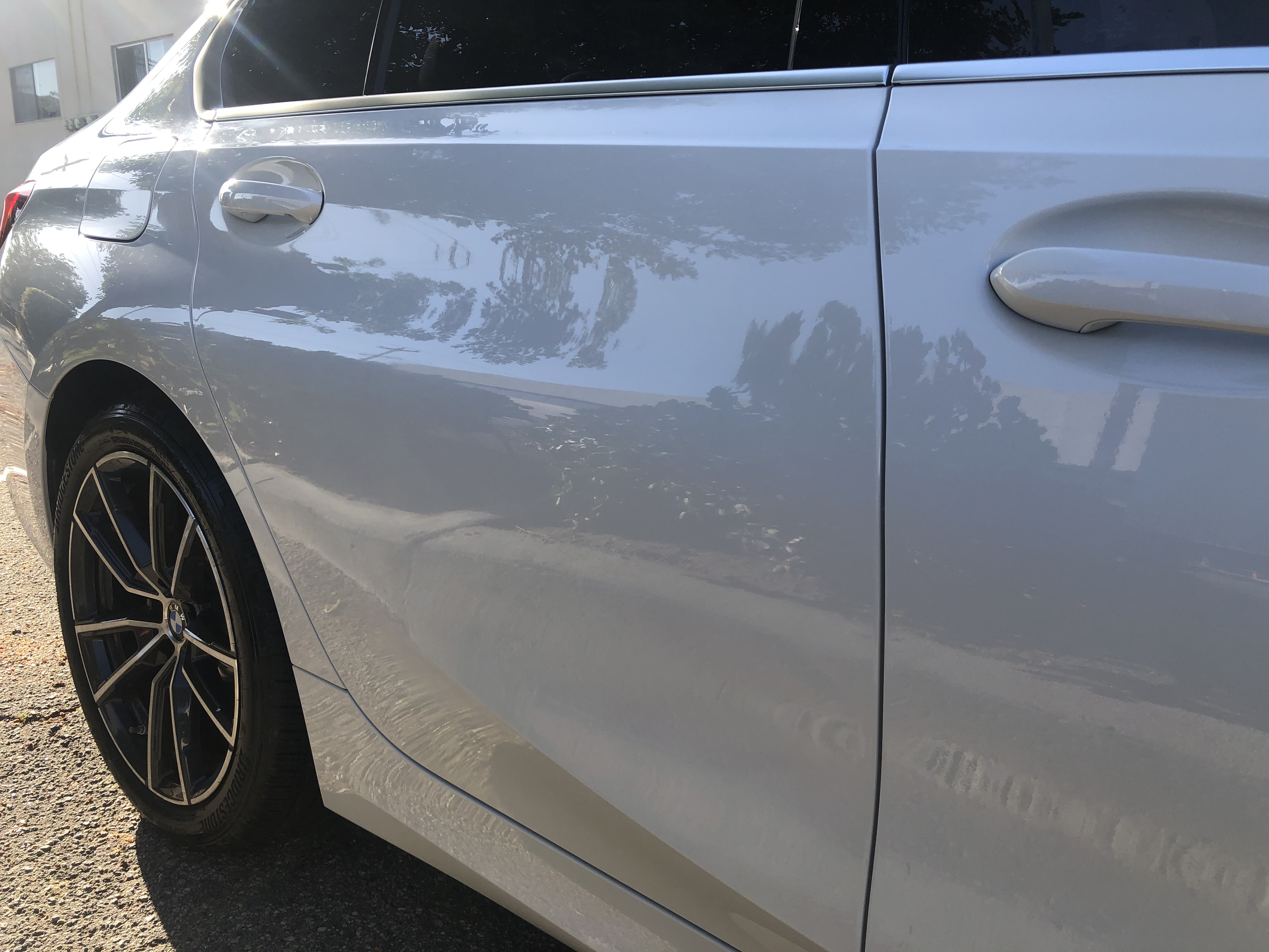 BMW 3 Series after repair
