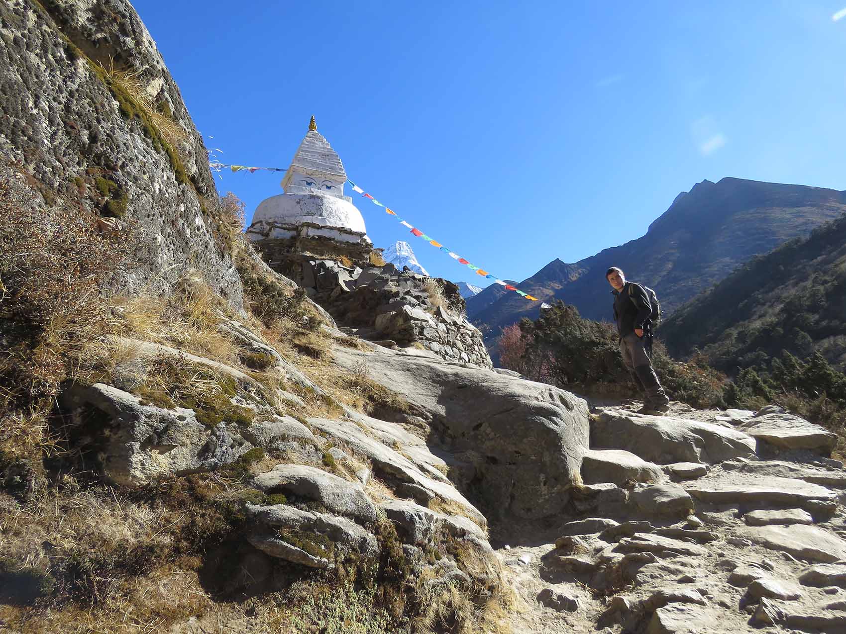 טיול בהרים של נפאל