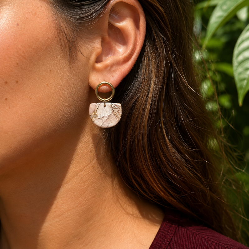 Golden Circle Earrings