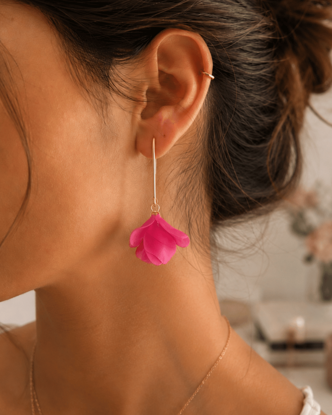 Hot Summer Pink Petal Drops