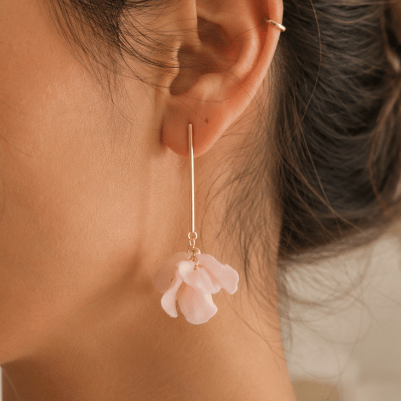 Soft Blush Petal Drops