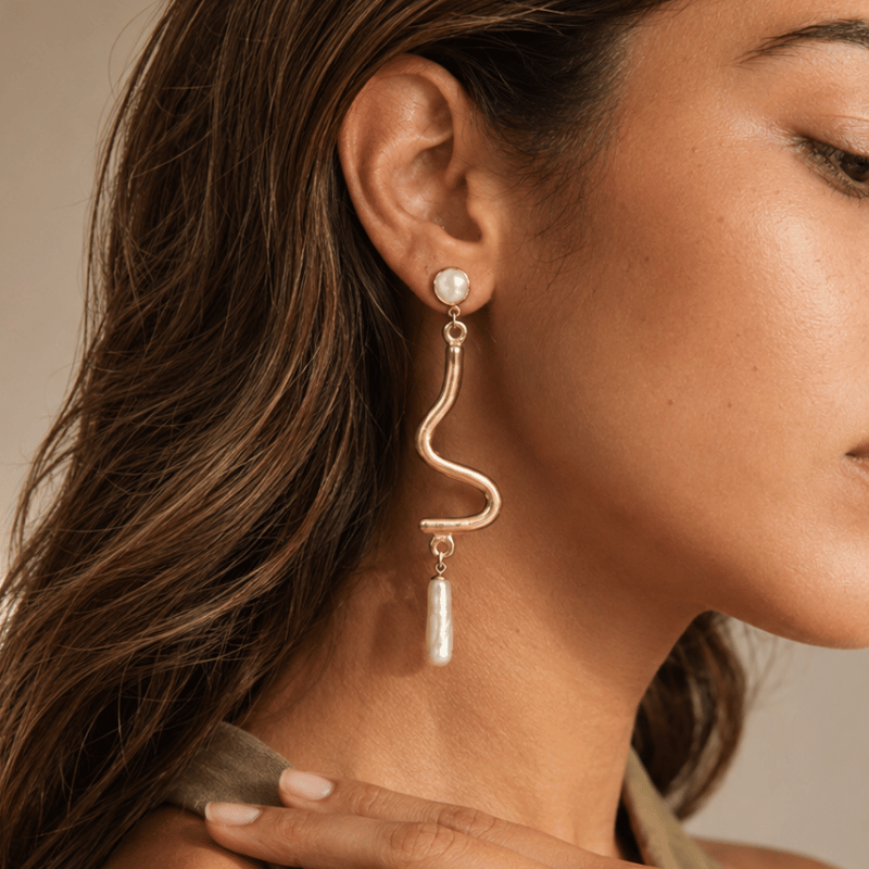 Who Are You Pearl Earrings