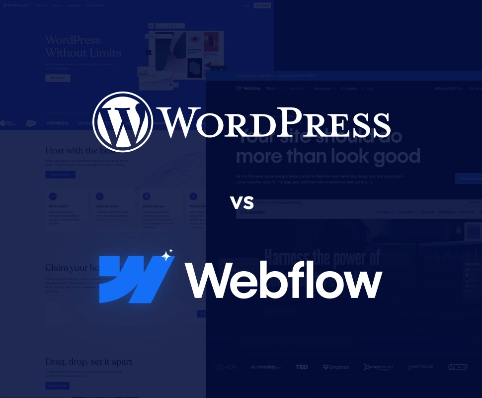 Wordpress vs. Webflow