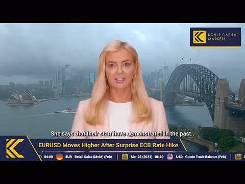 L'EURUSD progresse après la hausse surprise des taux d'intérêt de la BCE