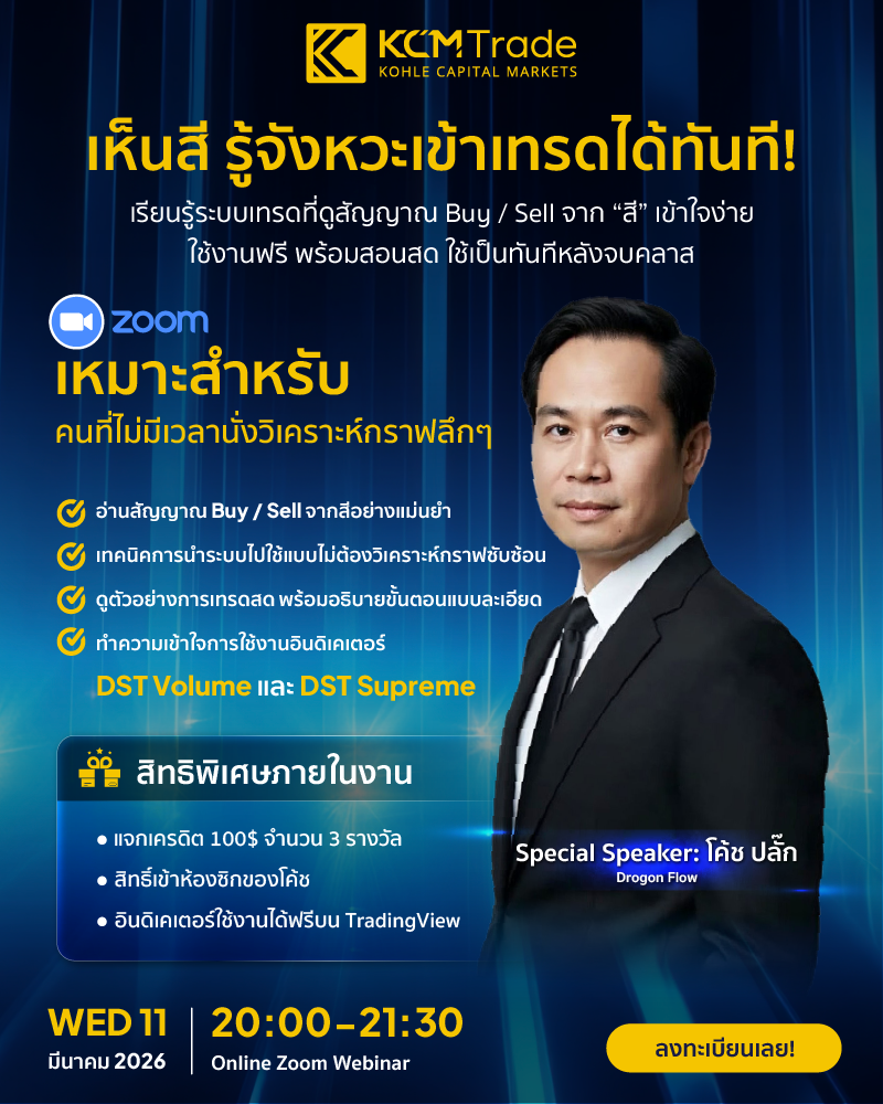 เห็นสี รู้จังหวะเข้าเทรดได้ทันที!