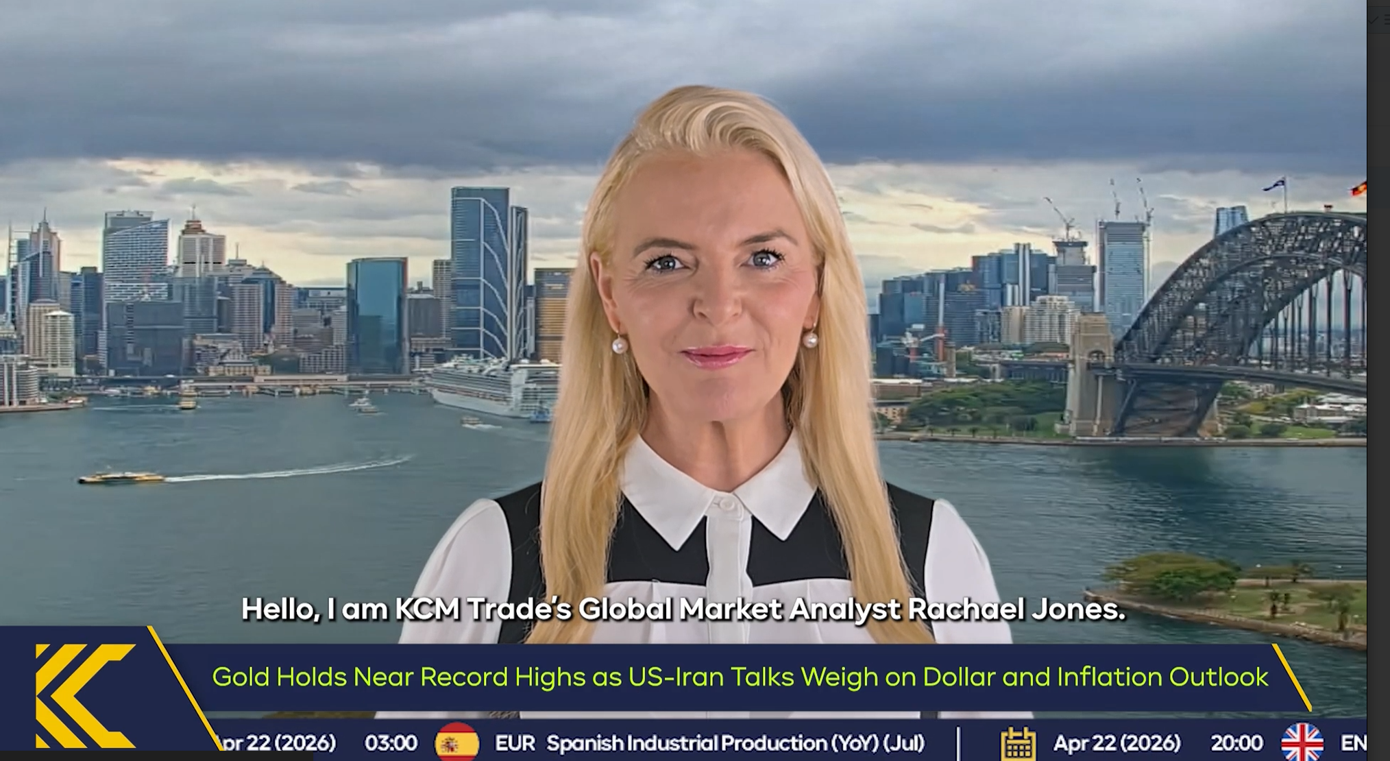 Gold Holds Near Record Highs as US–Iran Talks Weigh on Dollar and Inflation Outlook