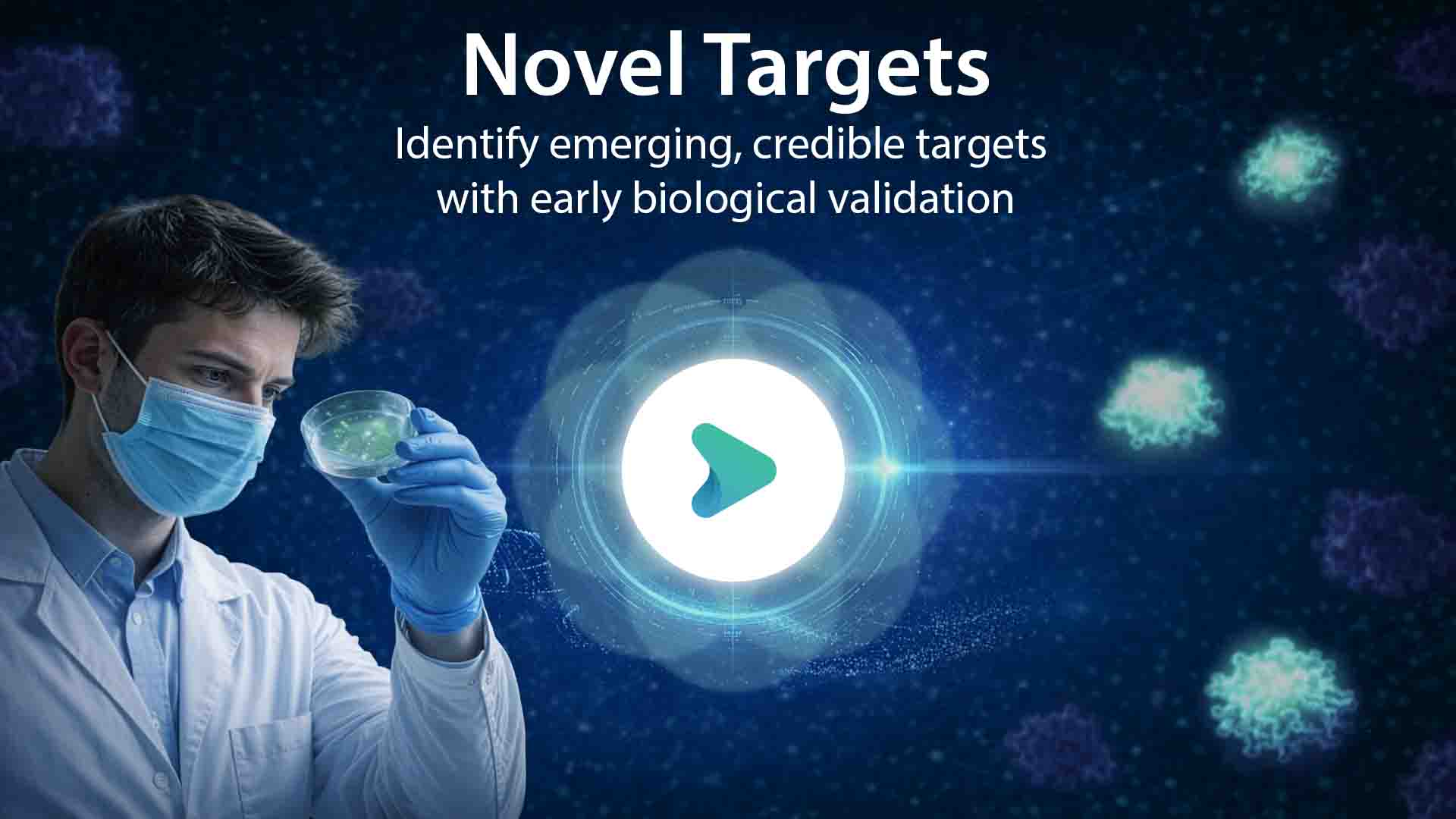 An AcademicLabs demo video showing how to analyse at scale emerging evidence for new targets for any indication