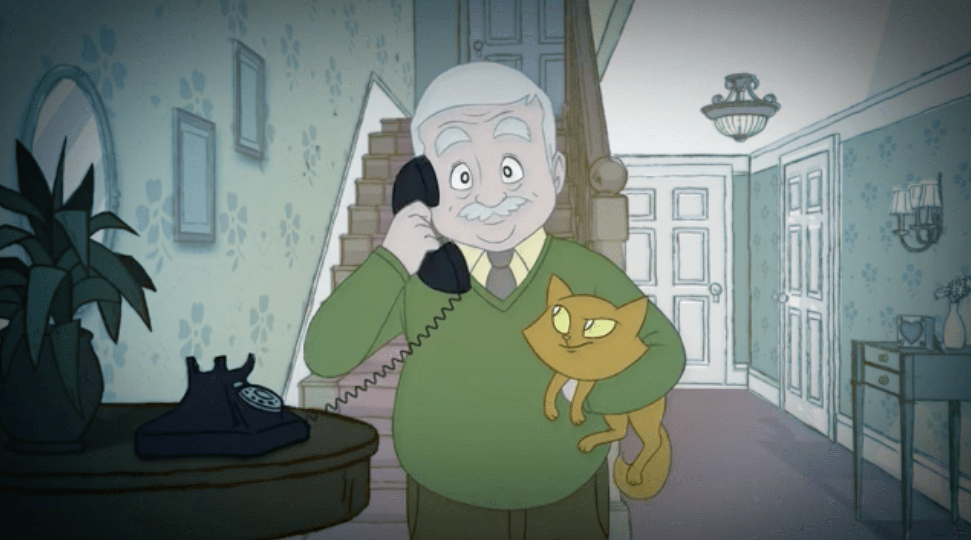 animated telephone