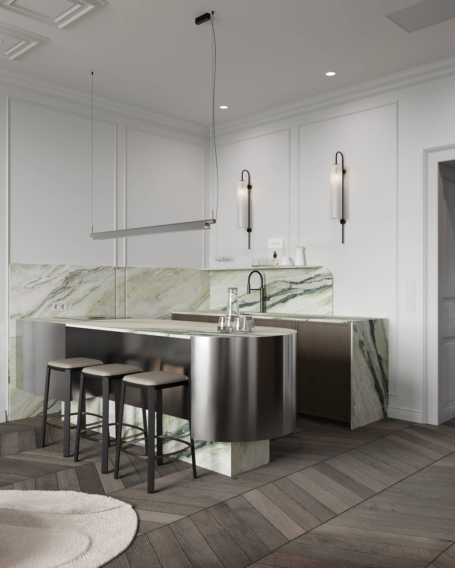 SMLXL - Vinohradská - rekonstrukce půdní vestavby