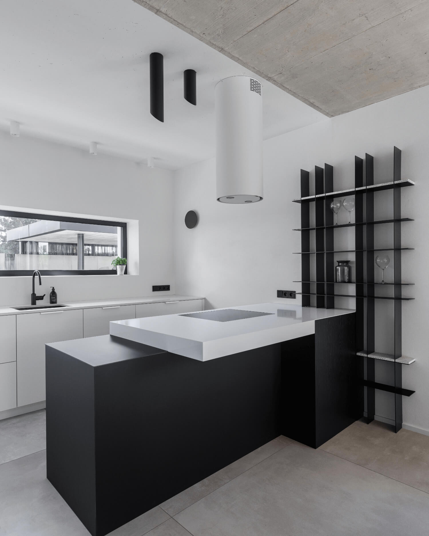 SMLXL - Kbely - Návrh interiéru rodinného domu