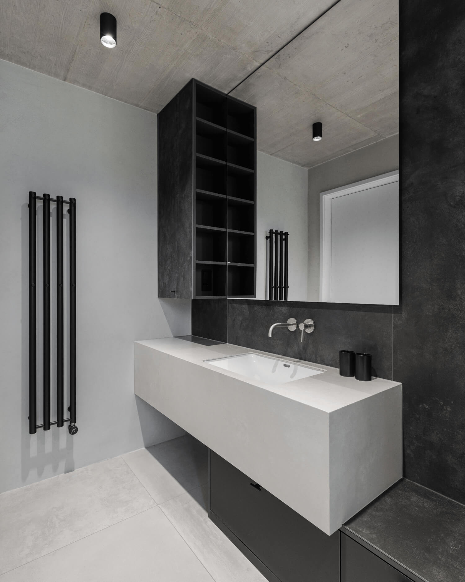 SMLXL - Kbely - Návrh interiéru rodinného domu