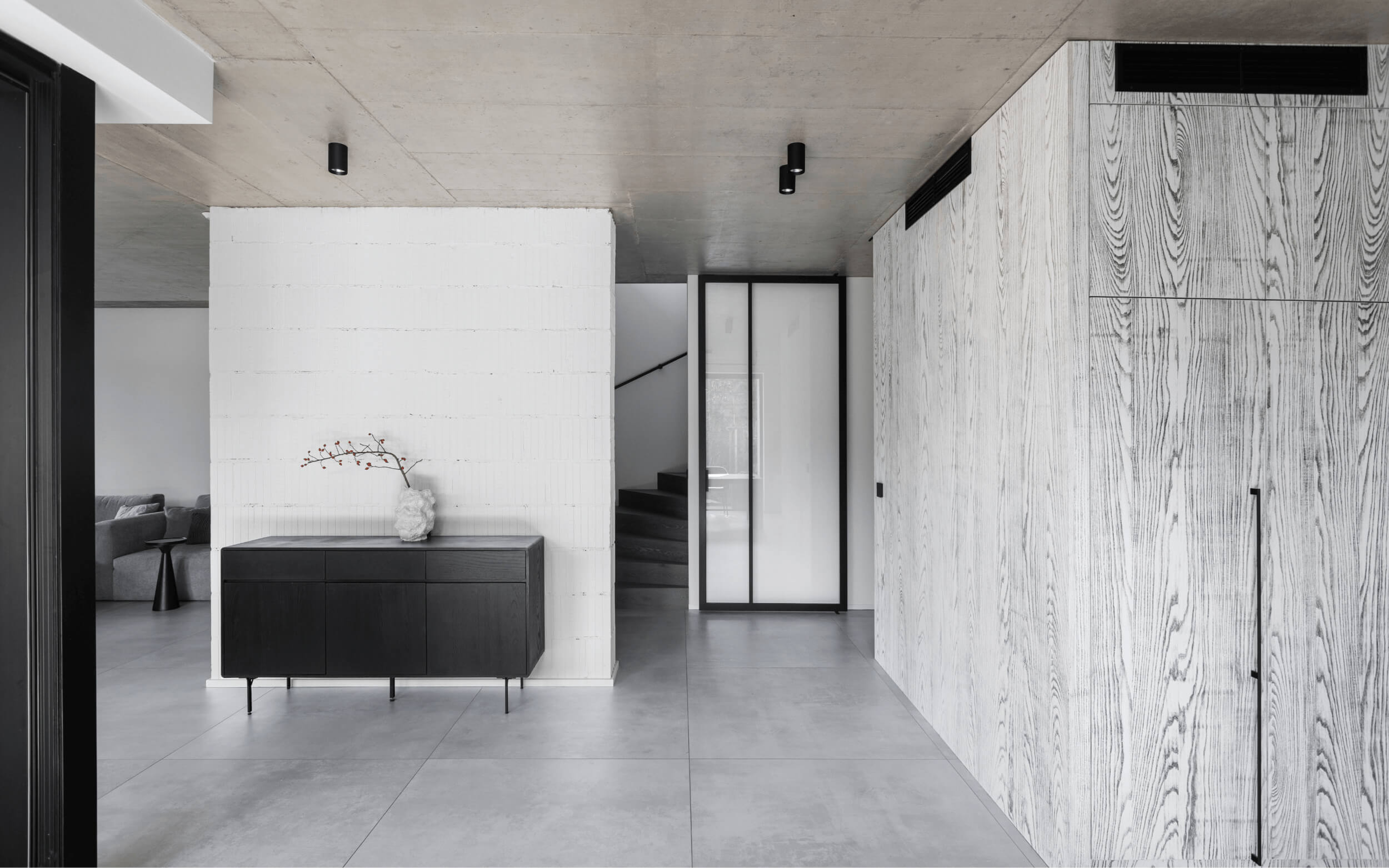 SMLXL - Kbely - Návrh interiéru rodinného domu