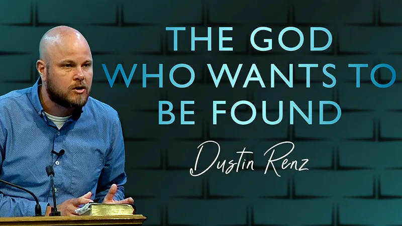 The God Who Wants to Be Found | Unveiling Yahweh Series by Dustin Renz on 07/23/2025