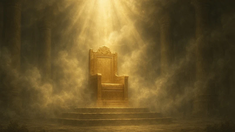 The great throne in heaven