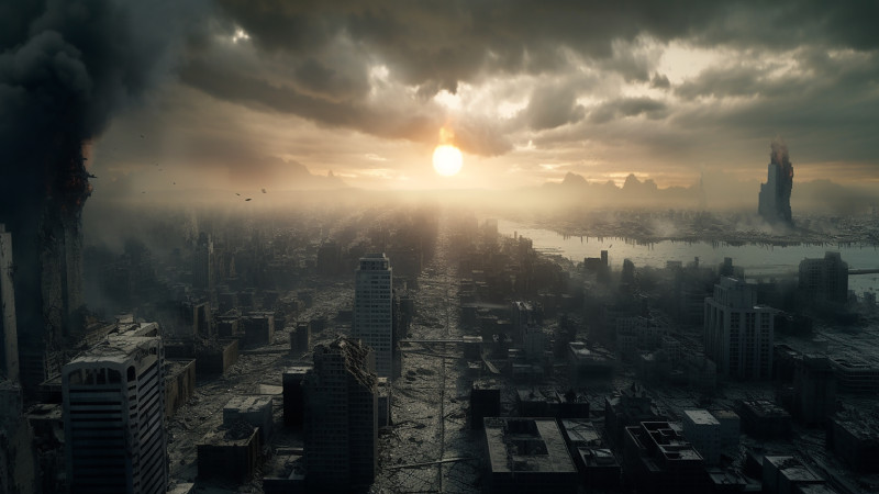 The destruction of Babylon