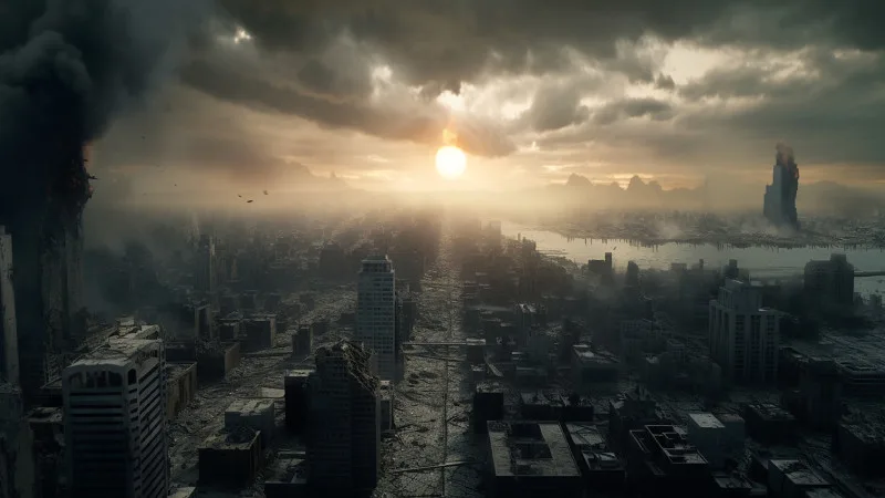 The destruction of Babylon