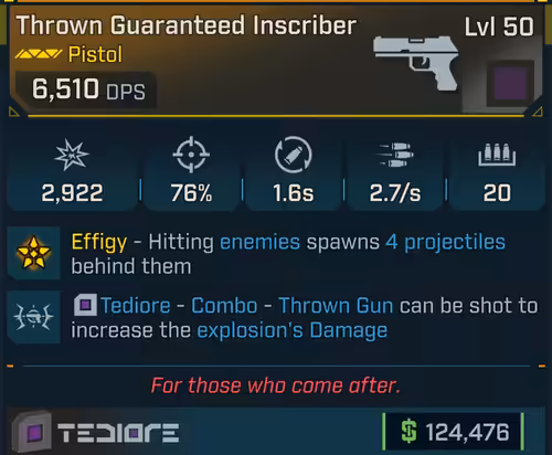 Inscriber (Pistol-BL4)