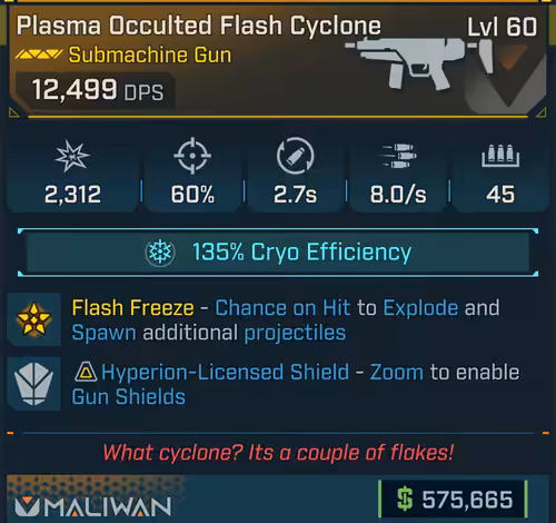 Flash Cyclone (SMG-BL4)