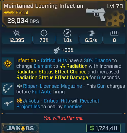 Infection (Pistol-BL4)