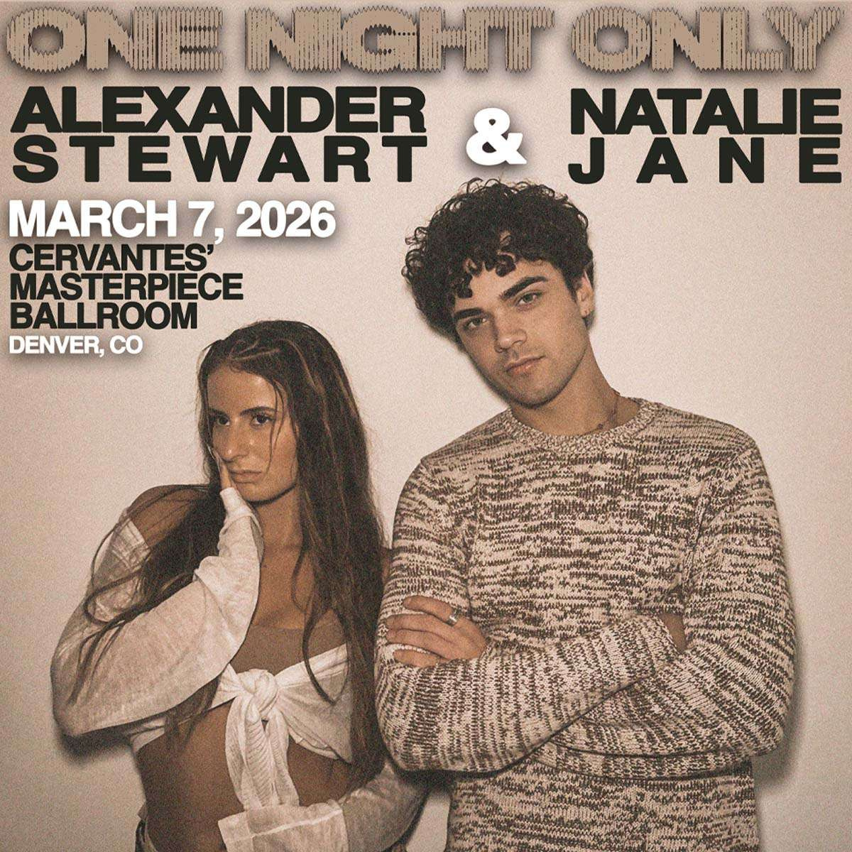 Alexander Stewart & Natalie Jane: One Night Only