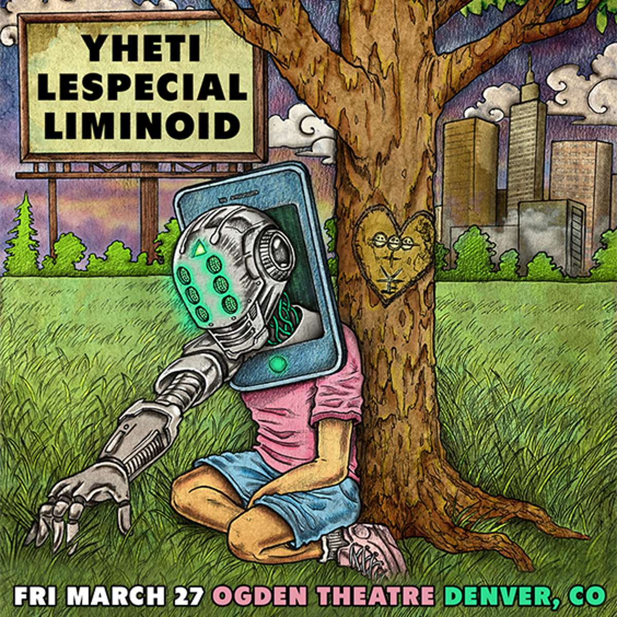 Yheti x lespecial x LIMINOID AT OGDEN THEATRE