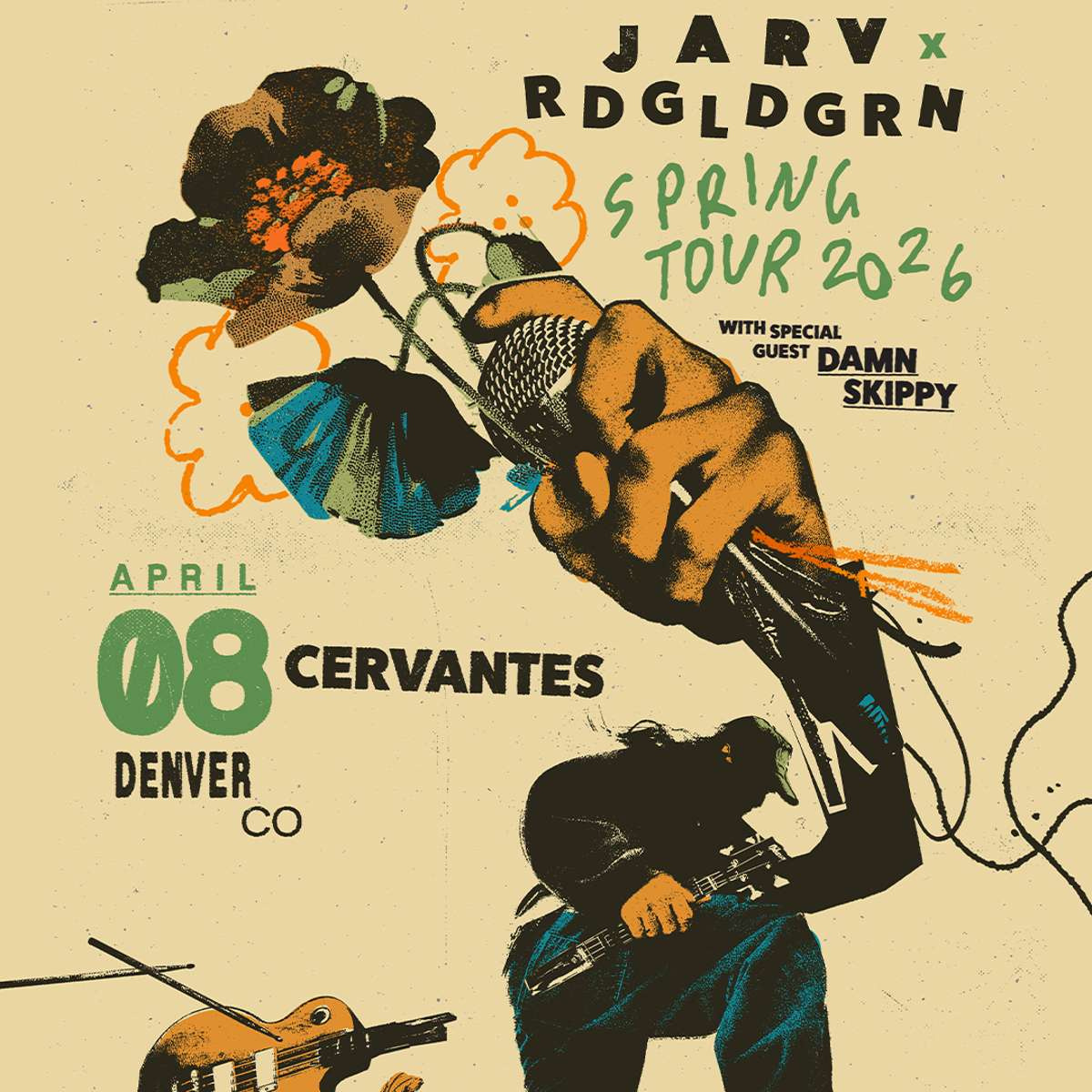 Jarv & RDGLDGRN w/ Damn Skippy