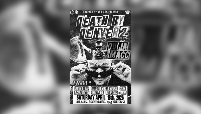 Death By Denver 2 - Ouija Macc & Special Guests