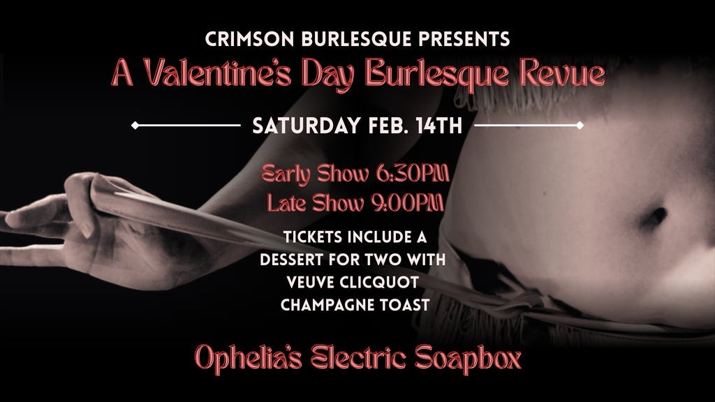 Crimson Burlesque – Dessert and a Show – Late Show