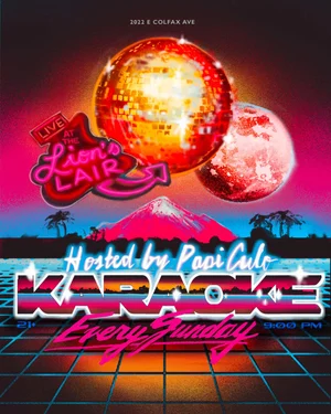 Karaoke at Lion's Lair Hosted by Papi Culo