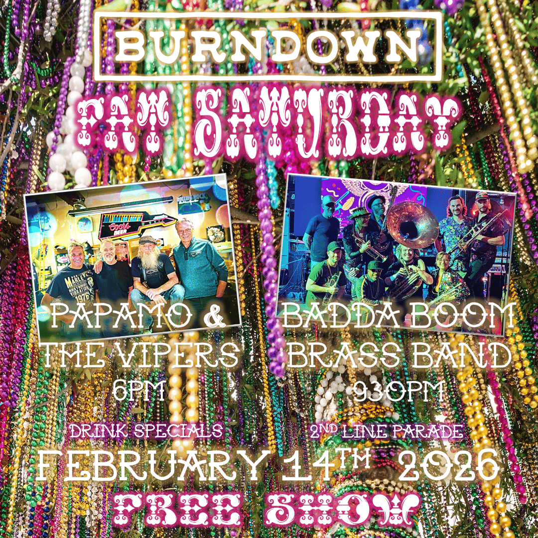 Fat Saturday Mardi Gras Party: Badda Boom Brass Band (Late Set)