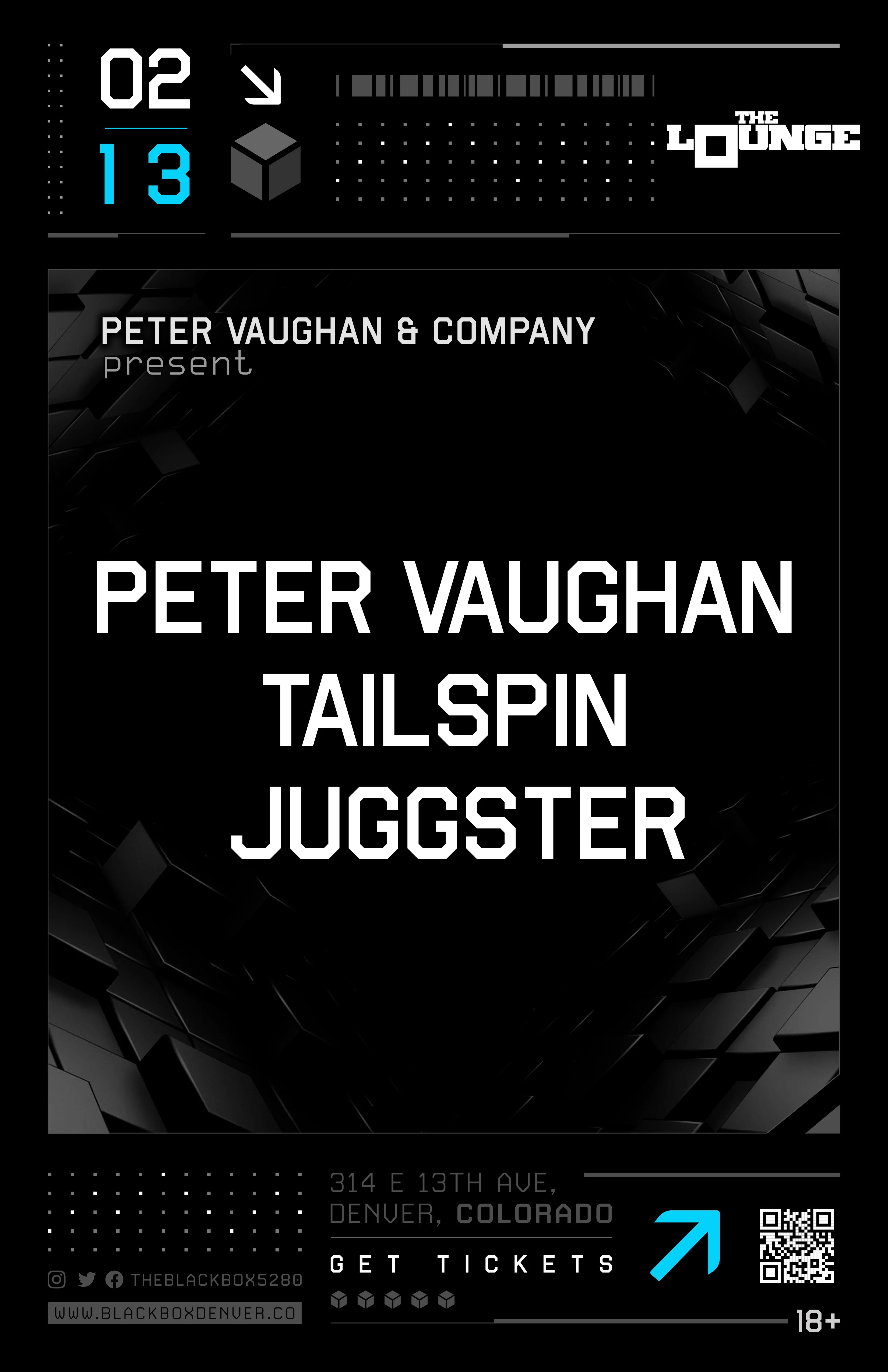 Peter Vaughan & Company present: Peter Vaughan, Tailspin, Juggster
